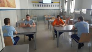 Jedilnica (pleksi zaščite, hladna malica)